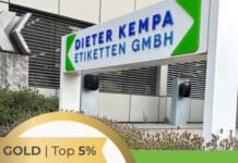 Dieter Kempa Etiketten, EcoVadis,