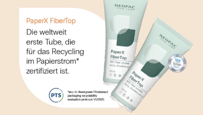 Neopac, Tuben, Papiertuben, PTS, Recycling, Zertifizierung,