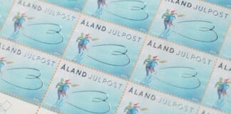 Åland Post, Cartor, Sicherheitsdruck, Briefmarken,