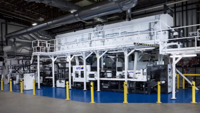 ETI Converting Equipment, Henkel, Evonik, Silikonbeschichtung, Klebstoffe, Silikon,