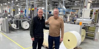 Nordvalls Etikett, Martin Automatic, Rollenwechsler,
