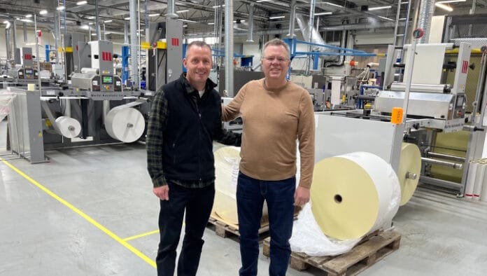 Nordvalls Etikett, Martin Automatic, Rollenwechsler,