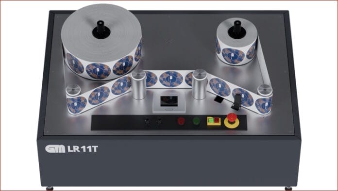 PROD_GM-LR11T-Tischumspuler-2 Grafisk Maskinfabrik, Umroller, Umwickler