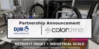 DJM Inkjet Solutions, Colordyne Technologies, Inkjetdruck,