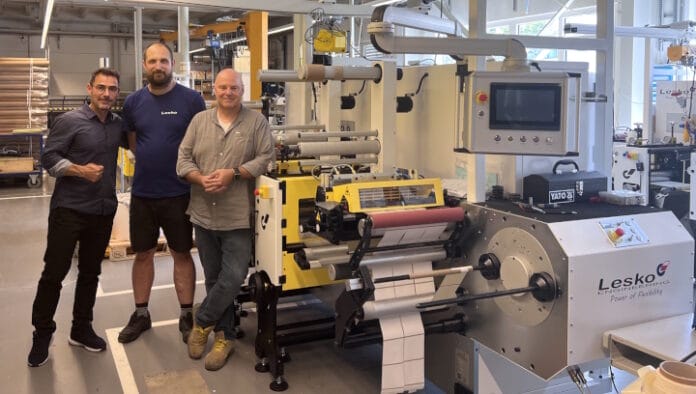 IND_Grafische Systeme-Lesko CL 440 DIE 2 bei MRE Grafische Systeme, MRE Etiketten, Lesko Engineering, Konfektionierung,