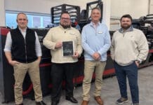 Erste Rotocon-Druckmaschine in den USA Rotocon, LabelTec Inc,