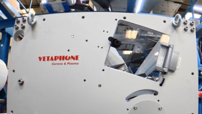 Vetaphone, Premier Coating & Converters, Koronavorbehandlung, Haftmaterial,