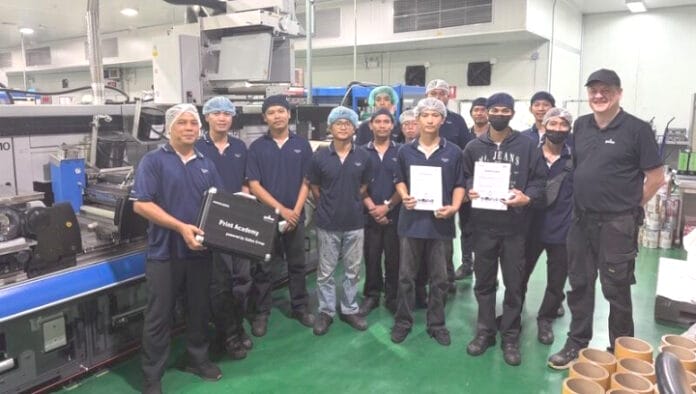 IND_Gallus-Training at Kim Pack Gallus Group, Training,