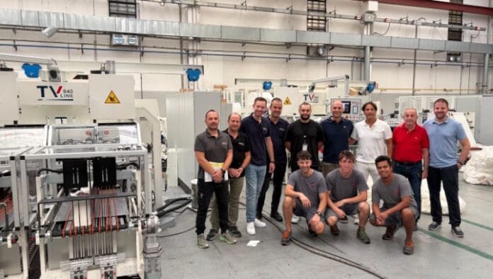Omet, Maxi SA, Tissue-Converting, Werksabnahme,