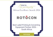 Erneut Sieger beim »African Excellence Award« Rotocon, Awards,
