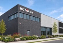 Umzug in größere, moderne Unternehmenszentrale Rotocon, Rotocon Europe,