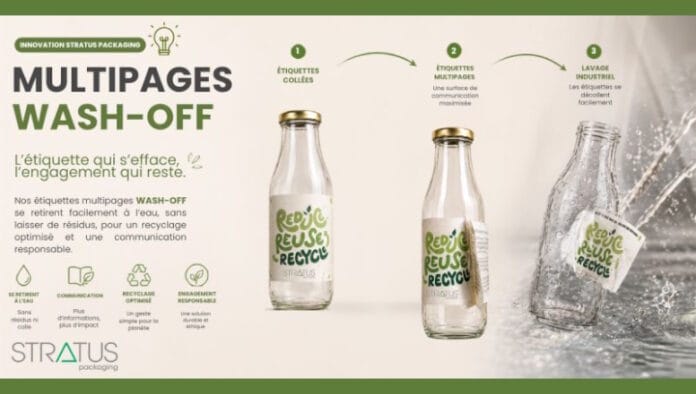 Stratus Packaging, Mehrlagen-Etiketten, Wash-Off-Lösungen
