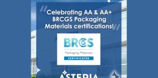 Asteria Group, Zertifizierung, BRCGS,
