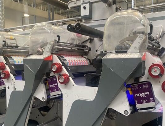 GEW, 4B Packaging, LED-UV, UV-Härtung,