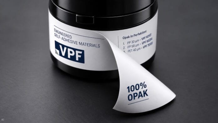 VPF, Haftverbdunde, Etikettenfolien, Folienetiketten